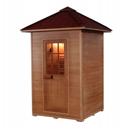 Sunray Eagle 2-Person Outdoor Traditional Sauna-Sauna-Sunray-Nordica Sauna
