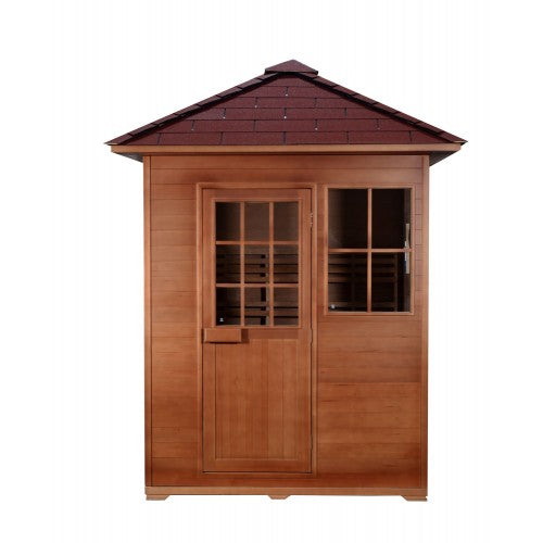 Sunray Freeport 3-Person Outdoor Tradtional Sauna-Sauna-Sunray-Nordica Sauna