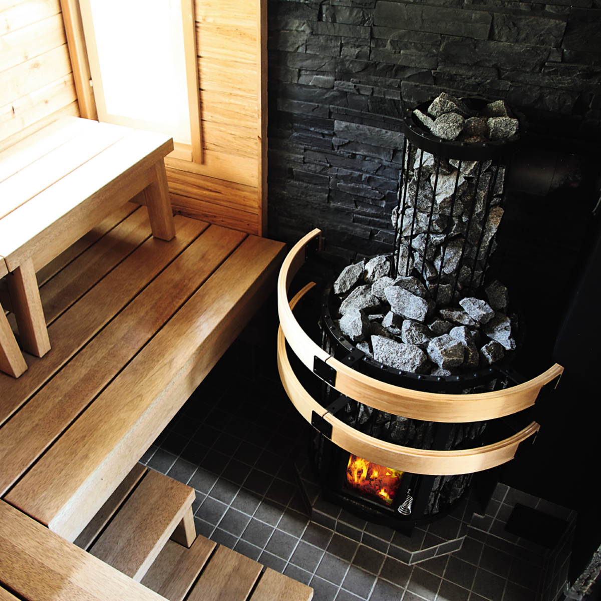 Harvia Legend 150 16kW Sauna Stove Package with Chimney