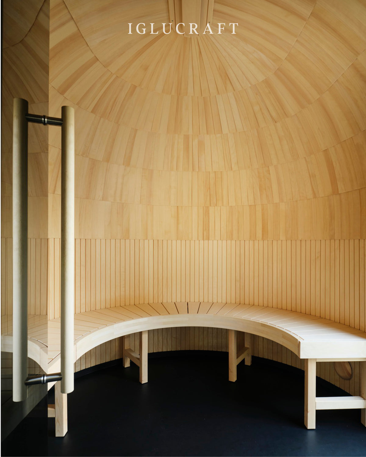 Iglucraft Double Iglusauna 4-6 Person Fully Assembled Outdoor Sauna