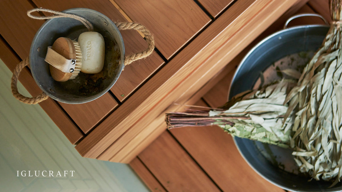 Iglucraft Double Iglusauna 4-6 Person Fully Assembled Outdoor Sauna