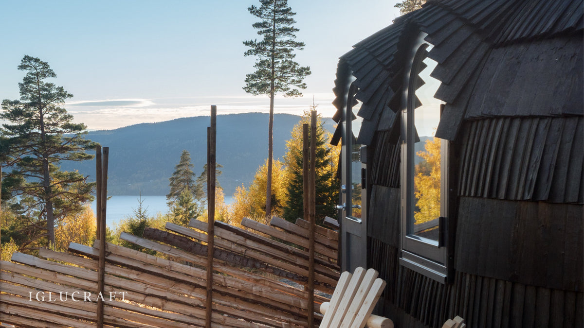 Iglucraft Double Iglusauna 4-6 Person Fully Assembled Outdoor Sauna