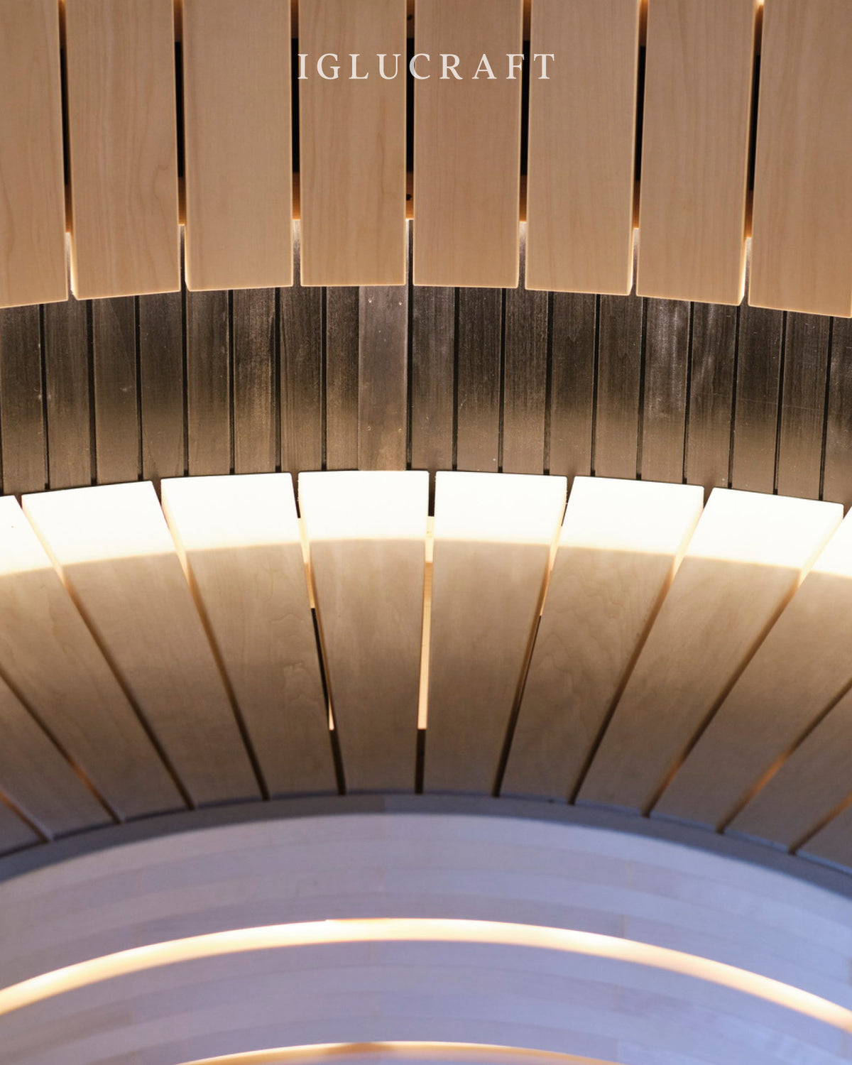 Iglucraft Triple Iglusauna 6-Person Fully Assembled Outdoor Sauna