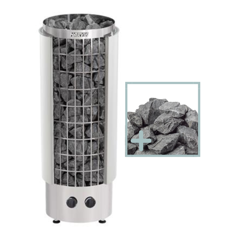 Harvia Cilindro PC60 Sauna Heater Package-Sauna Heater-Harvia-