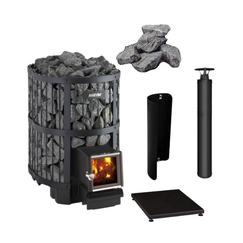 Harvia Legend 240 SL 21kW Sauna Stove Package