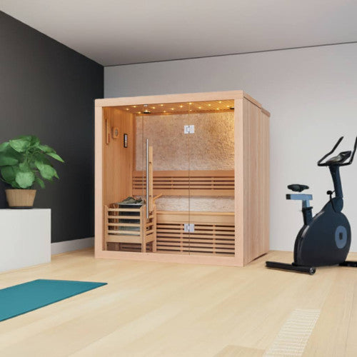 Sunray Westlake 3-Person Luxury Traditional Sauna