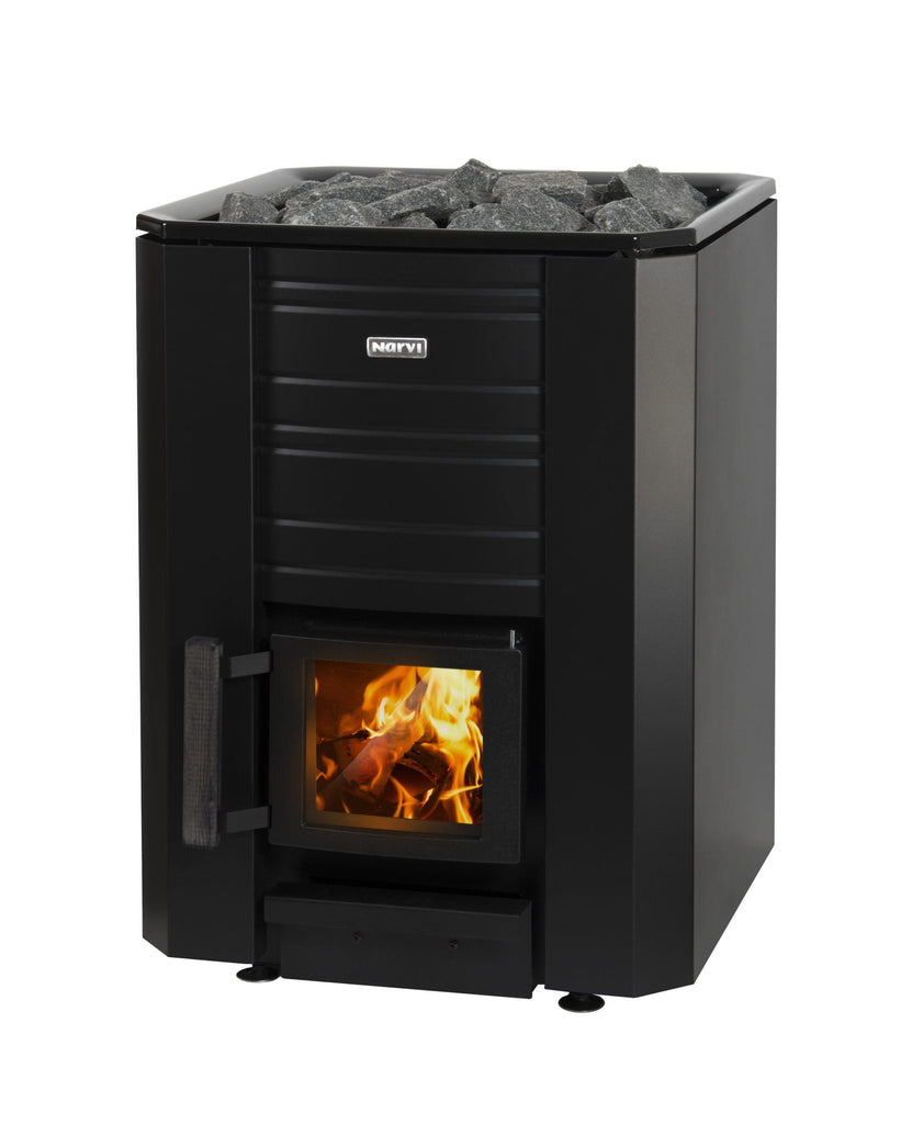 Narvi NC 24 Black Sauna Heater - Nordica Sauna