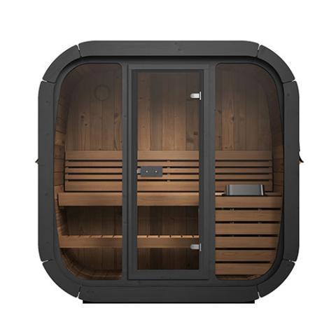 SaunaLife 3-Person Cube-Series Outdoor Home Sauna Kit CL4G-Outdoor Sauna-Nordica Sauna