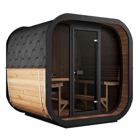 SaunaLife 6-Person Cube-Series Outdoor Home Sauna Kit CL7G-Sauna-SaunaLife-Nordica Sauna