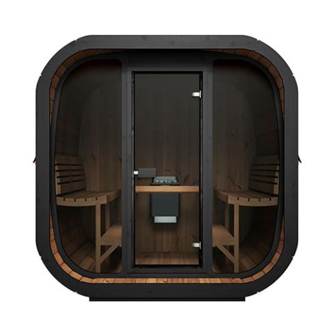 SaunaLife 6-Person Cube-Series Outdoor Home Sauna Kit CL7G-Outdoor Saunas-Nordica Sauna