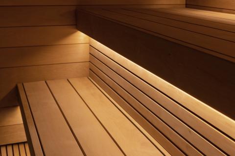 SaunaLife Model Outdoor Sauna G7S with Bluetooth | Garden Series-Sauna-Left-Nordica Sauna