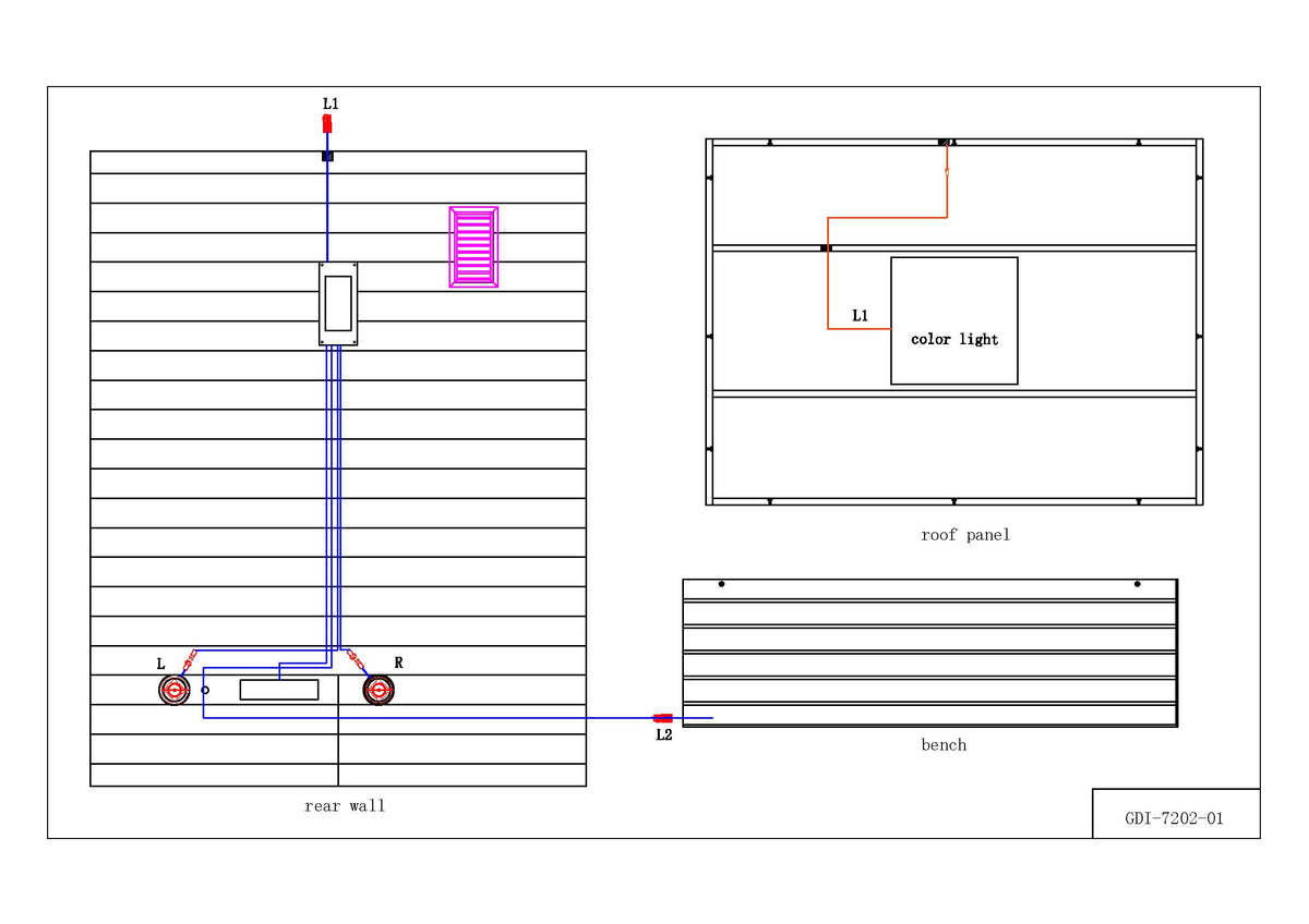 Golden Designs Hanko 2-3 Person Indoor Traditional Steam Sauna