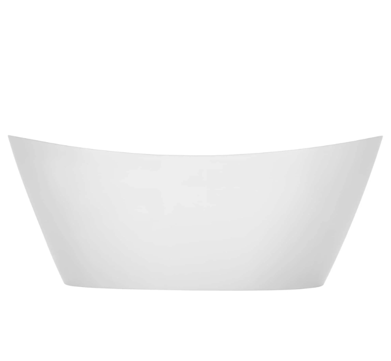 Empava 67 in. Freestanding Soaking Bathtub with LED | EMPV-67FT1518LED