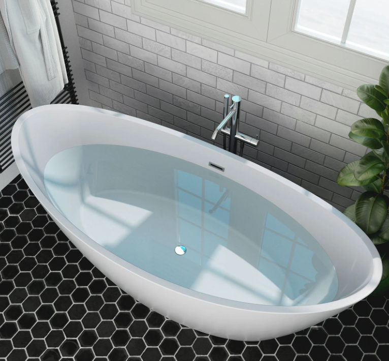 Empava 67 in. Freestanding Soaking Bathtub | EMPV-67FT1518