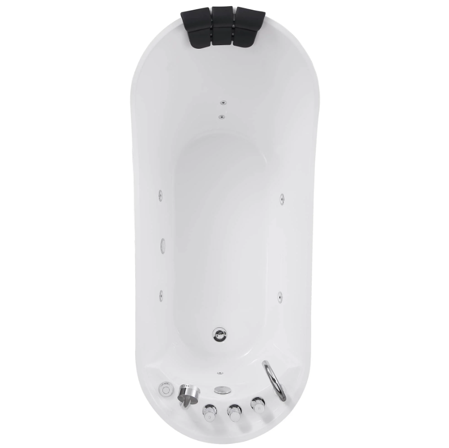 Empava 67 in. Whirlpool Freestanding Acrylic Bathtub | EMPV-67AIS09