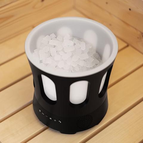 SaunaLife SaunaZone Bluetooth Speaker with Lights Sauna Bucket-Accessories-Nordica Sauna