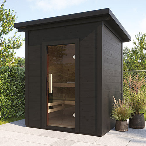 SaunaLife Model G2 Garden-Series Outdoor Home Sauna DIY Kit