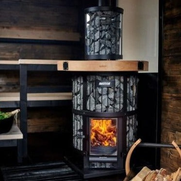 Harvia Legend 240 15.9kW GreenFlame Sauna Stove Package