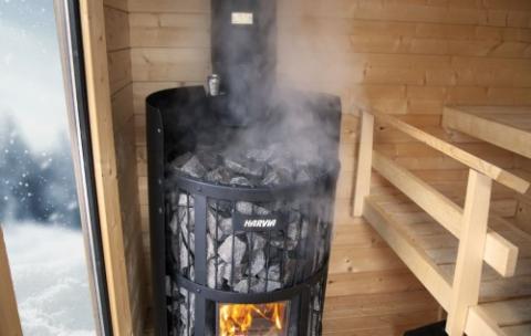 Harvia Legend 240 15.9kW GreenFlame Sauna Stove Package