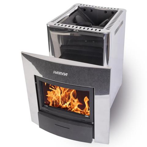 Harvia 20 Duo Wood Stove Sauna Heater Package