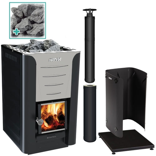 Harvia PRO 20 24kW Sauna Stove Package