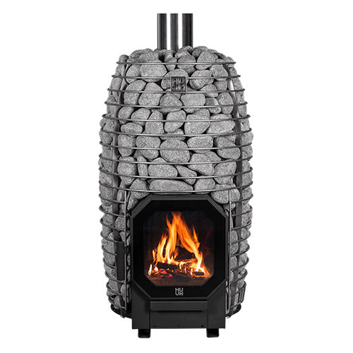 HUUM Hive Flow 9.8kW Wood Burning Sauna Stove Package
