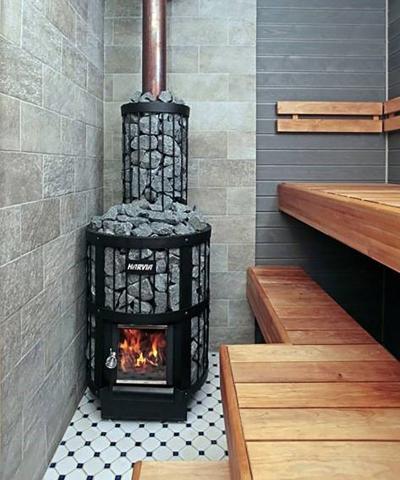 Harvia Legend 150 16kW Sauna Stove Package with Chimney