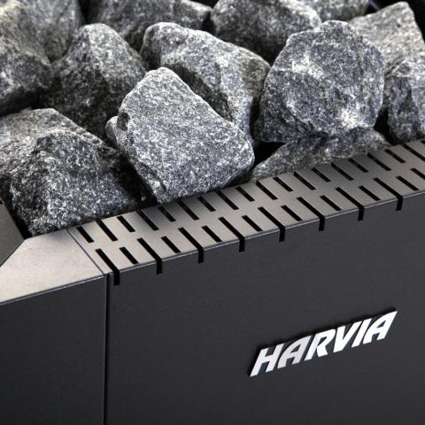 Harvia Linear 16 Black Wood Sauna Stove-Sauna Heater-Harvia-