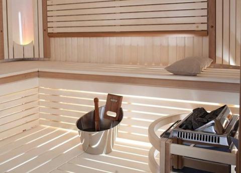 Harvia TopClass KV45 4.5kW Electric Sauna Heater with Built-In Controls-Sauna Heater-Harvia-