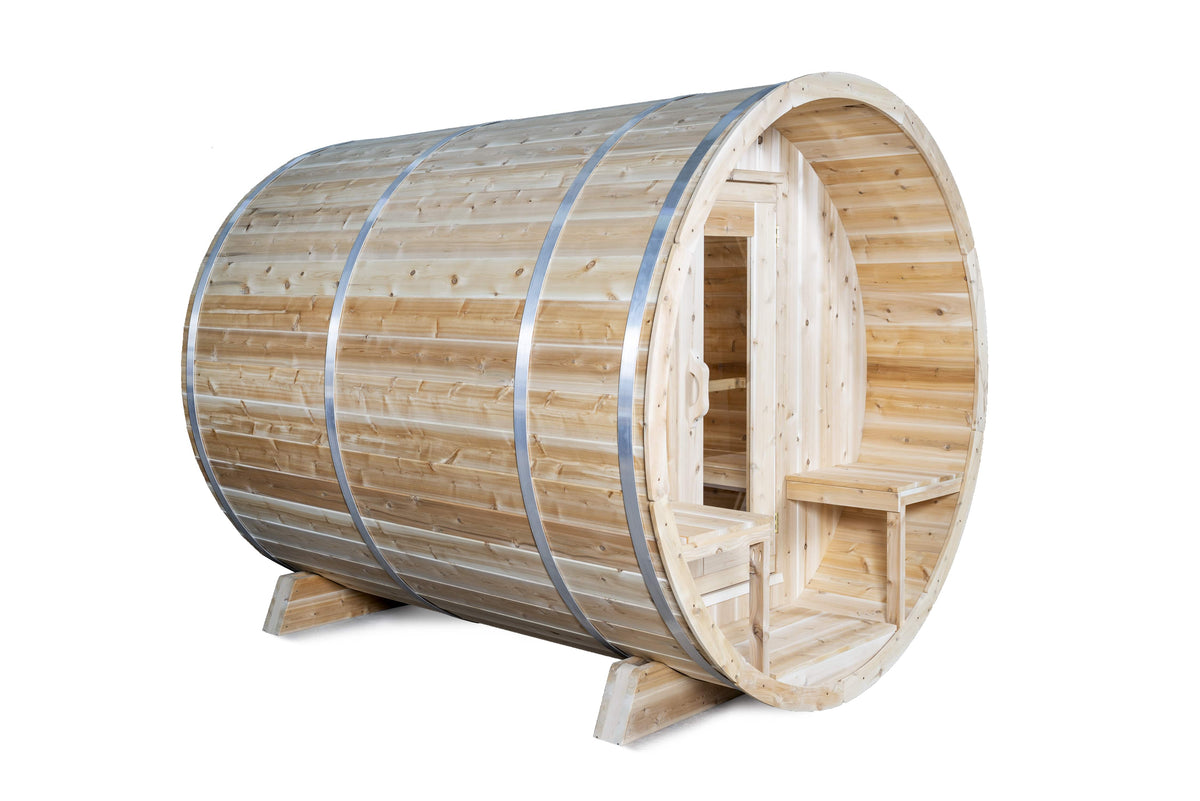 Dundalk CT Serenity 4 Person Barrel Sauna