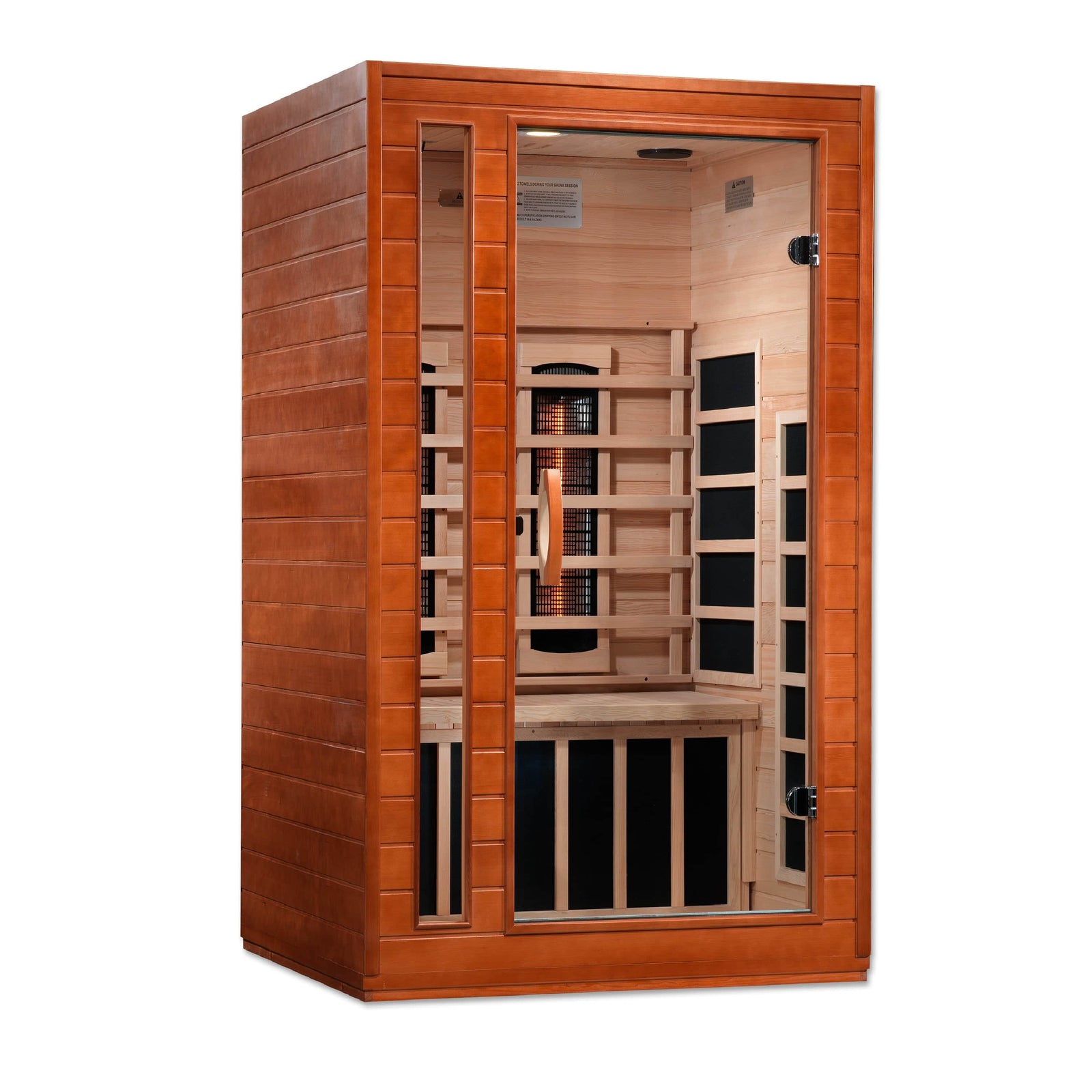 Golden Designs Dynamic "Cordoba Full Spectrum" 2-Person Full Spectrum Infrared Sauna | DYN-6203-02 FS-Sauna-Golden Designs-Nordica Sauna
