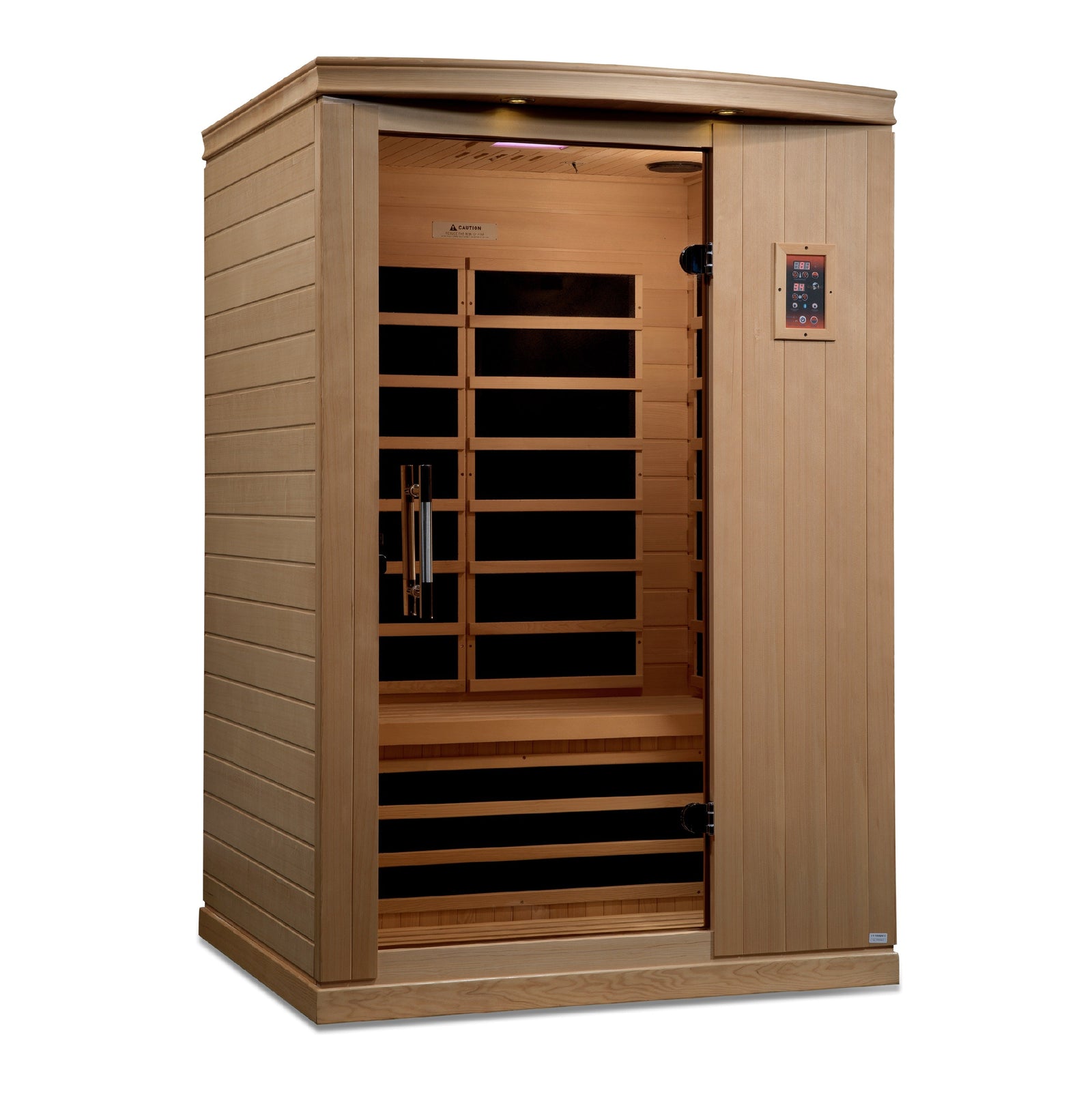 Golden Designs Dynamic "Venice Elite" 2-Person Ultra Low EMF FAR Infrared Sauna | DYN-6210-01 Elite-Sauna-Golden Designs-Nordica Sauna