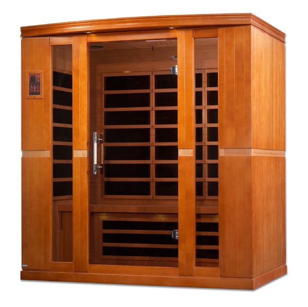 Golden Designs Dynamic "Bergamo" 4-Person Low EMF FAR Infrared Sauna | DYN-6440-01-Sauna-Golden Designs-Nordica Sauna