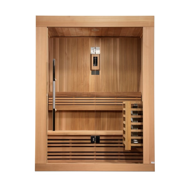 Golden Designs &quot;Sundsvall Edition&quot; 2-Person Traditional Steam Sauna | GDI-7289-01