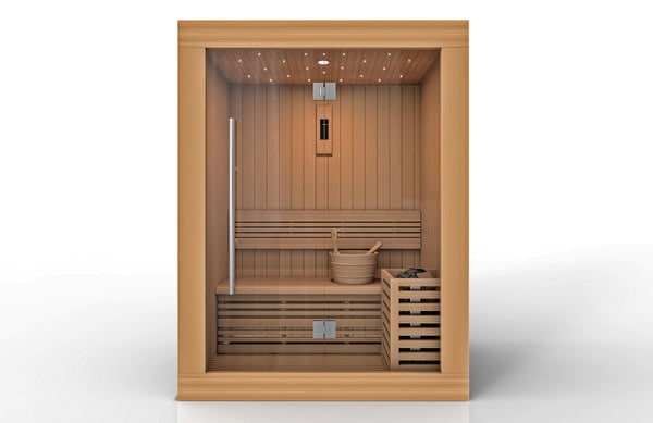 Golden Designs &quot;Sundsvall Edition&quot; 2-Person Traditional Steam Sauna | GDI-7289-01