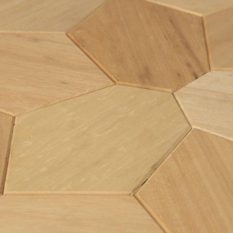 EmotionWalls Abachi, Hexagon, Wall Panel-Sauna Accessories-EmotionWalls-Abachi-Nordica Sauna