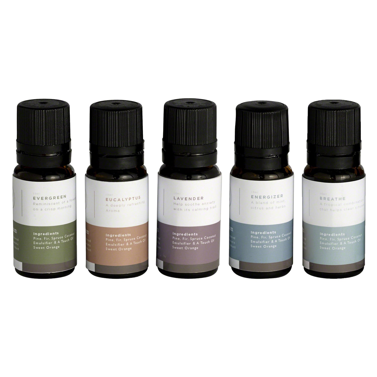 Mr. Steam AromaSteam Essential Oils 5 Pack 10mL-Steam Room Aroma Oil-Mr. Steam-Nordica Sauna