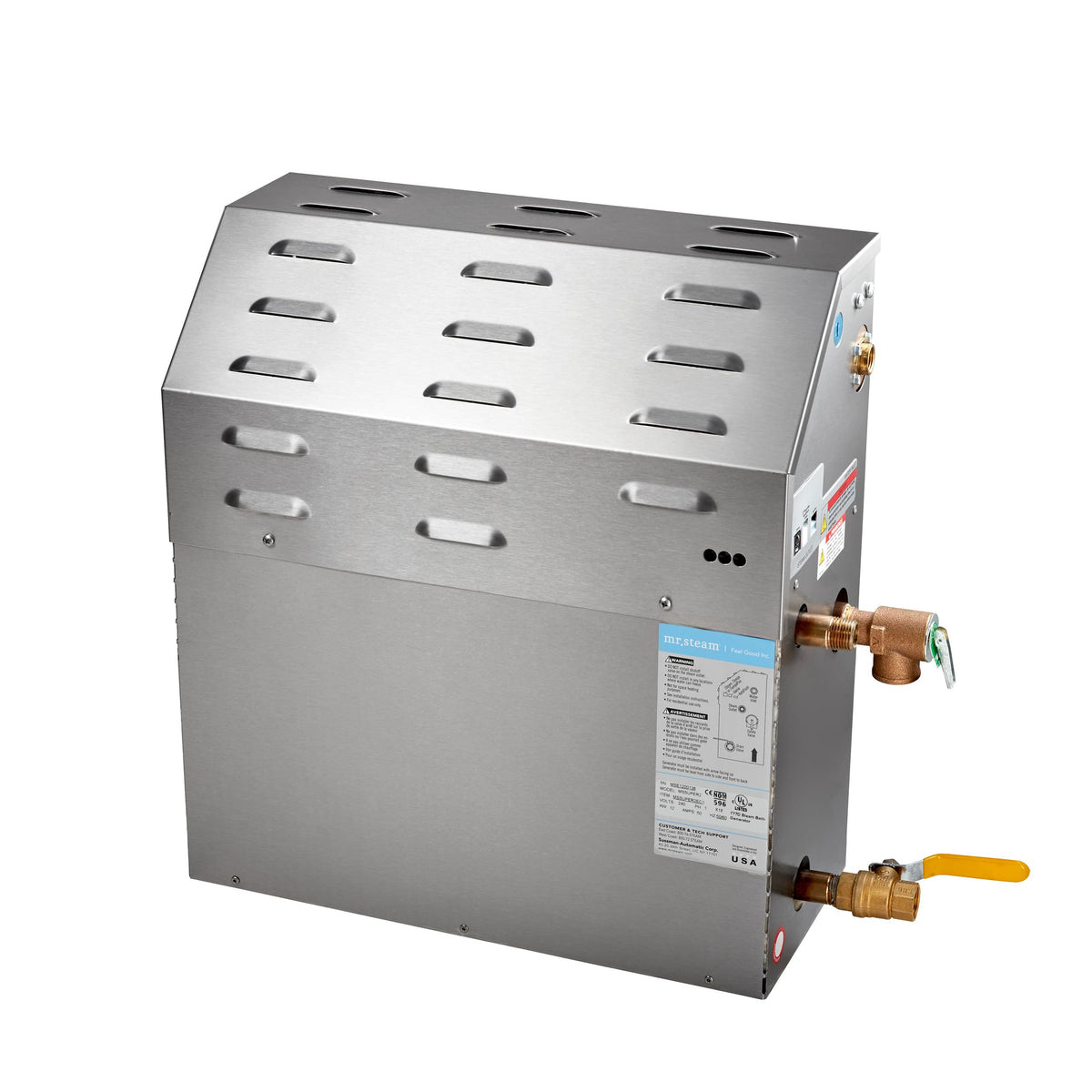 Mr. Steam eSeries 12kW Steam Bath Generator at 240V