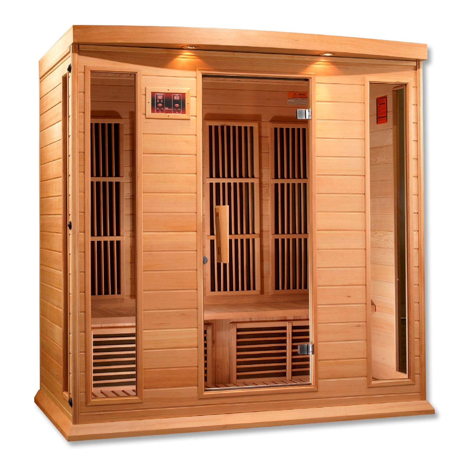 Golden Designs Maxxus 4-Person FAR Infrared Sauna - Low EMF | MX-K406-01-Sauna-Golden Designs-Nordica Sauna