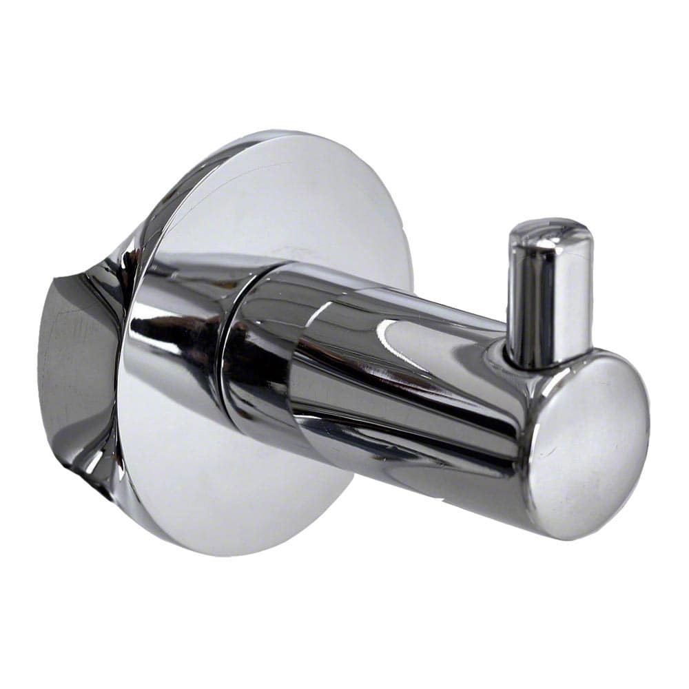 Mr. Steam Broadway Collection® Single Robe Hook-Steam Generator Accessories-Mr. Steam-Polished Chrome-Nordica Sauna