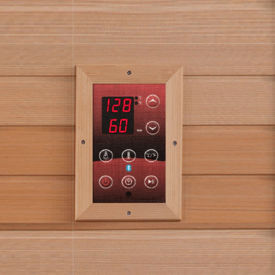 Golden Designs &quot;Monaco&quot; 6-Person Near Zero EMF FAR Infrared Sauna | GDI-6996-01