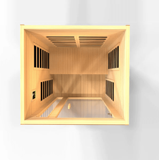 Golden Designs Dynamic &quot;Cordoba&quot; 2-Person Low EMF FAR Infrared Sauna | DYN-6203-01