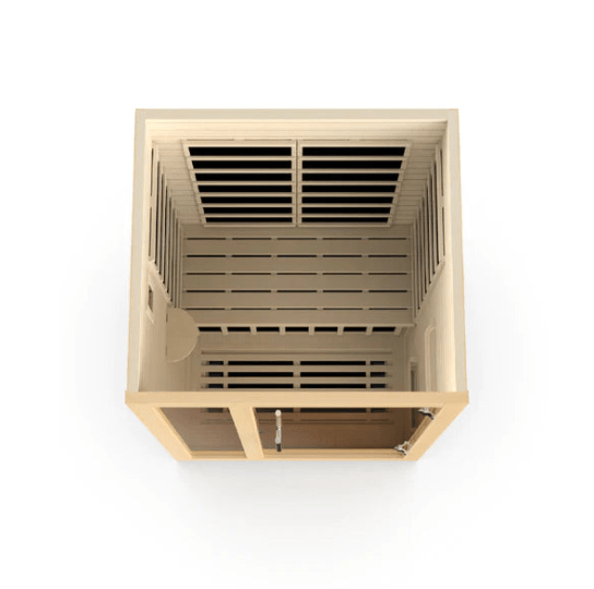 Golden Designs Dynamic &quot;Llumeneres&quot; Elite 2-Person Ultra Low EMF FAR Infrared Sauna | DYN-6215-02