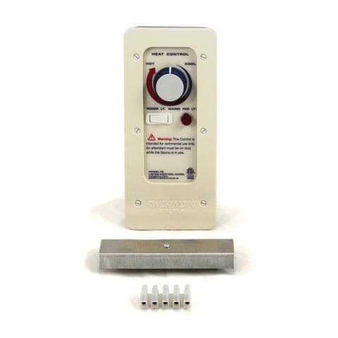 Finlandia F-2, On/Off Temperature Control | F2-Sauna Heater Controls-Finlandia-Cream-Nordica Sauna