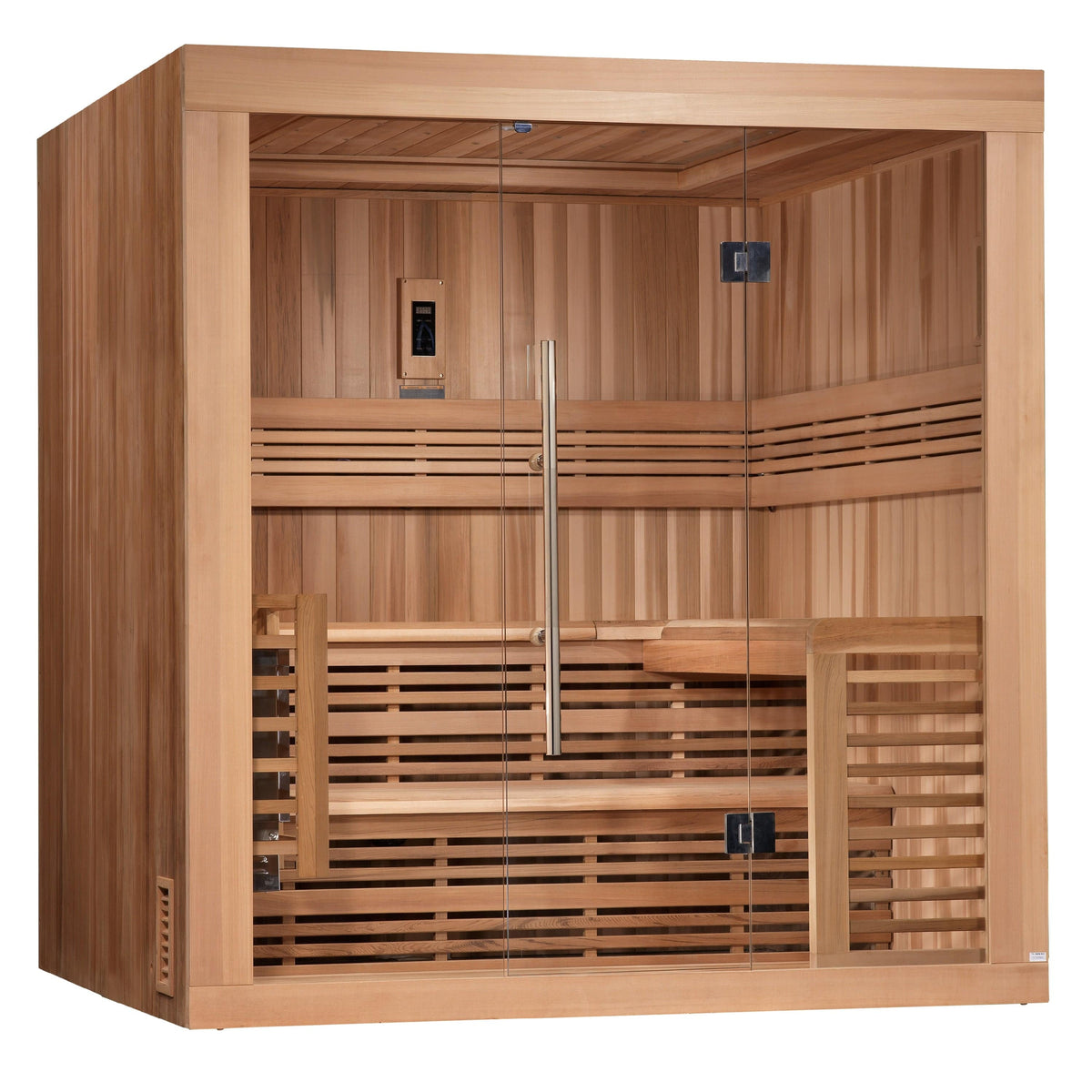 Golden Designs &quot;Osla Edition&quot; 6-Person Traditional Steam Sauna | GDI-7689-01