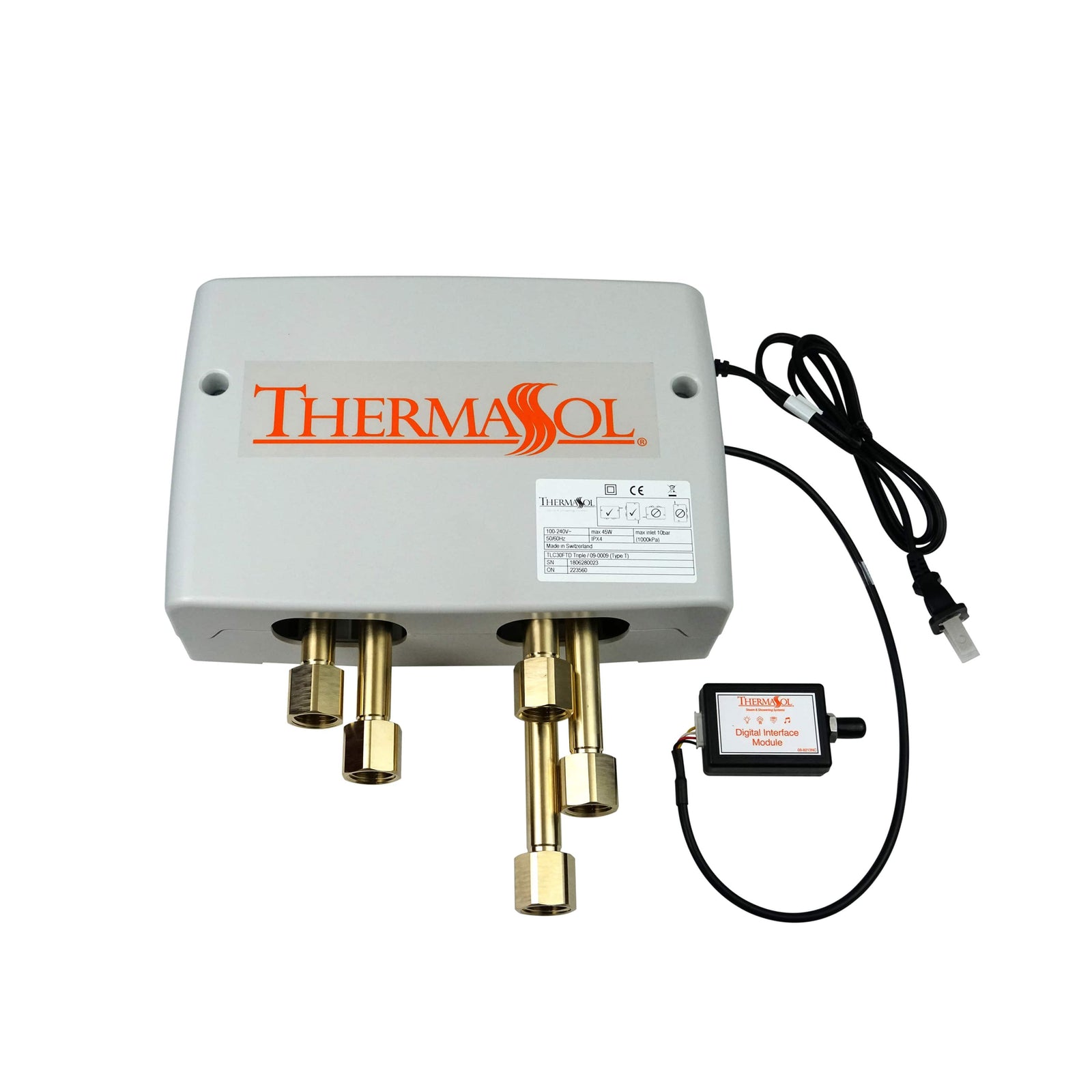 ThermaSol Digital Shower Valve-Steam Shower Controls & Accessories-ThermaSol-Nordica Sauna