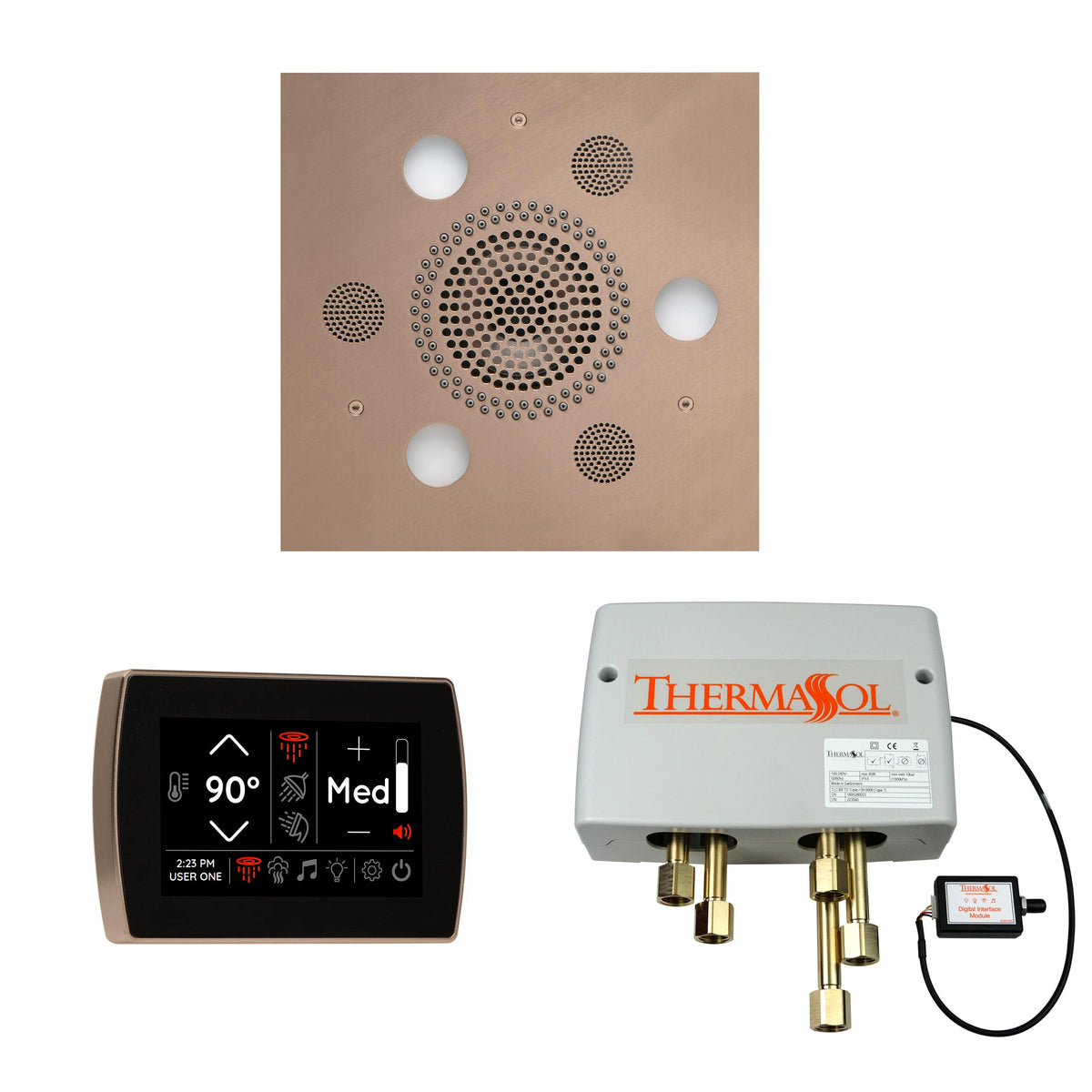 ThermaSol The Wellness Shower Package with SignaTouch Square