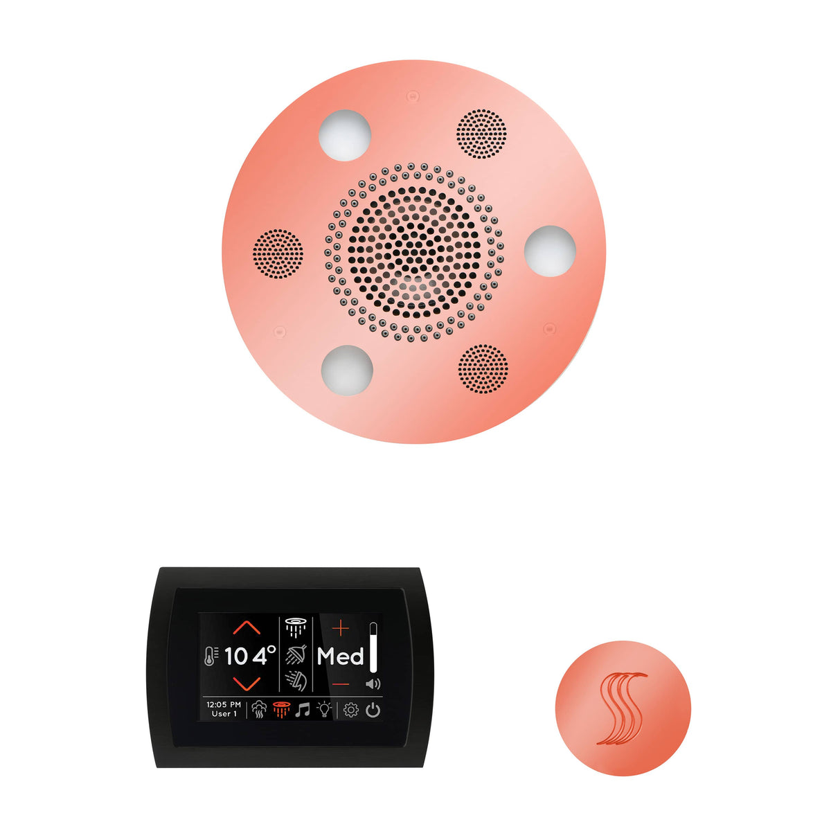 ThermaSol The Wellness Steam Package with SignaTouch Round